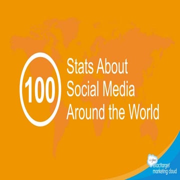 100 Stats About Social Media Around the World