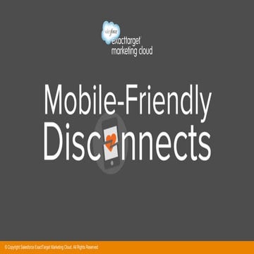 Mobile-Friendly Disconnects #Infographic