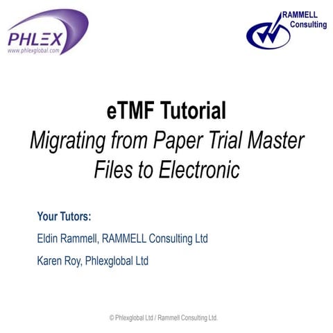 E Tmf Tutorial