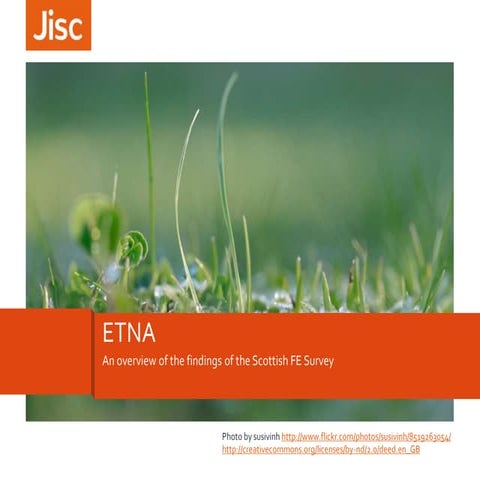 Scottish FE Technology Survey