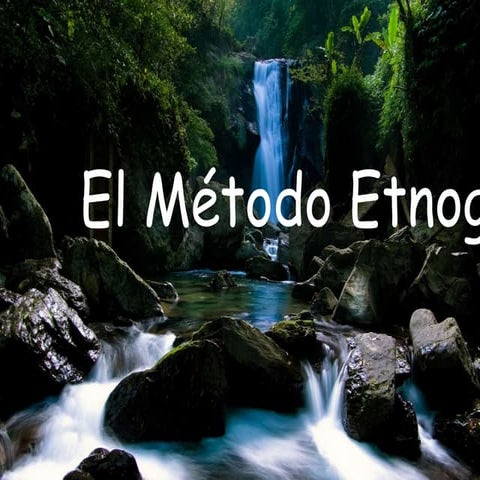 Etnografia, fenomenología y hermenéutica