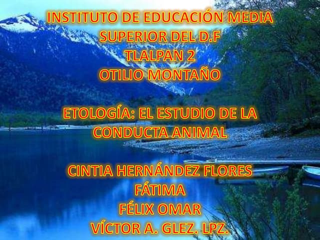 Etologia
