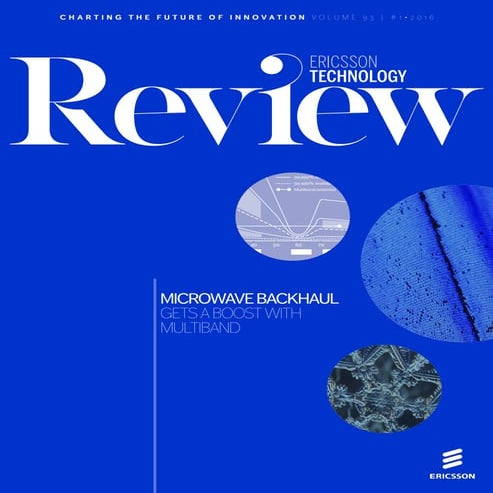 Ericsson Technology Review – Microwave backhaul gets a boost with multiband