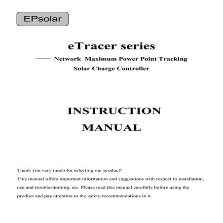 eTracer Network MPPT Solar Charge Controller ET2415N,ET3415N,ET4415N,ET6415N