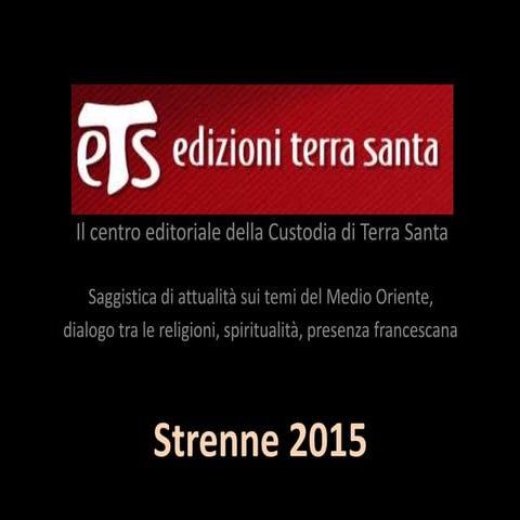 Ets strenne 2015 presentazione