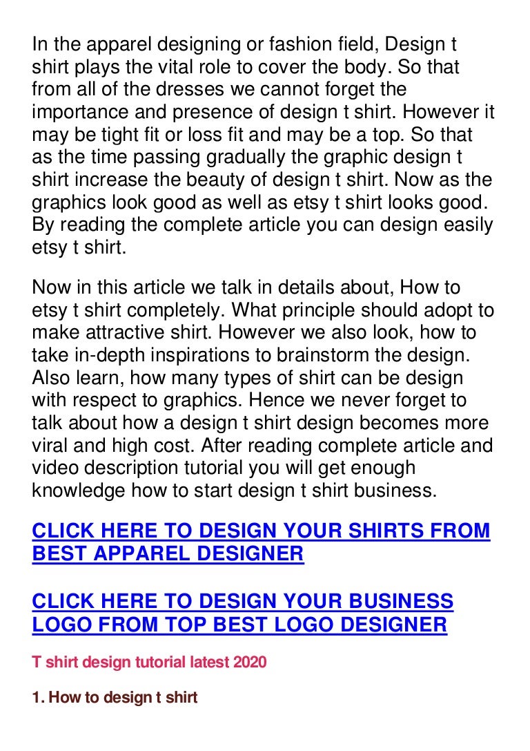 Etsy t shirt making