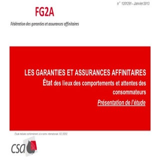 FG2A étude consommateurs
