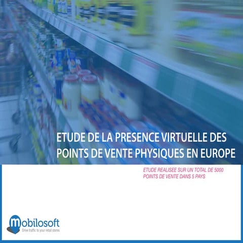 Aucun des 500 retailers étudiés en Europe n'a correctement référencé ses poin...