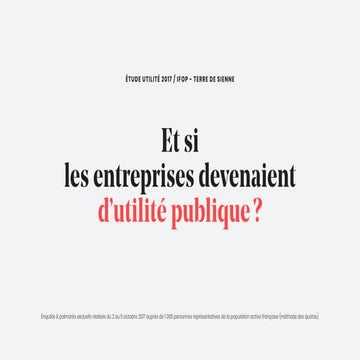 Etude utilité Terre de sienne-Ifop