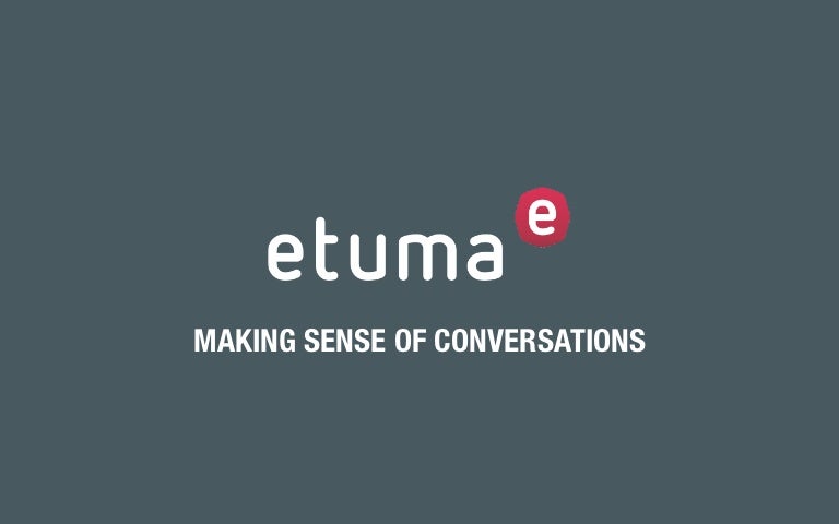 Etuma enterprise feedback and NPS analysis offering in more detail