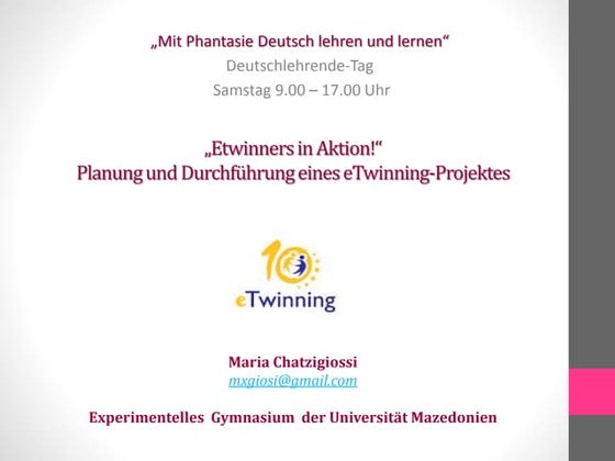 Etwinners in aktion! 