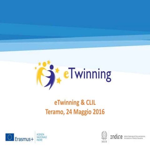 eTwinning & CLIL Teramo 24 maggio 2016
