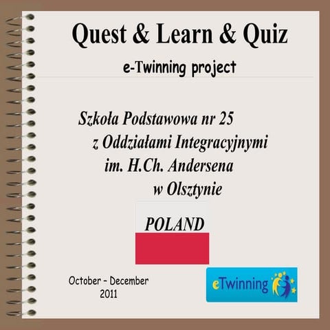 E twinning polish team