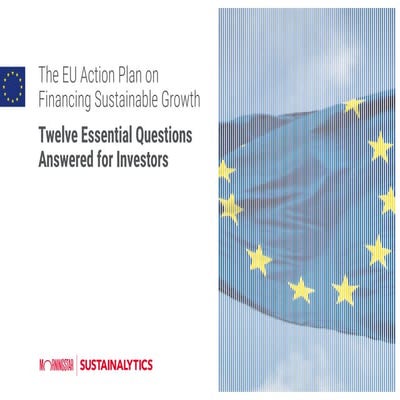 Understanding the EU Action Plan on Financing Sustainable Growth: A ...