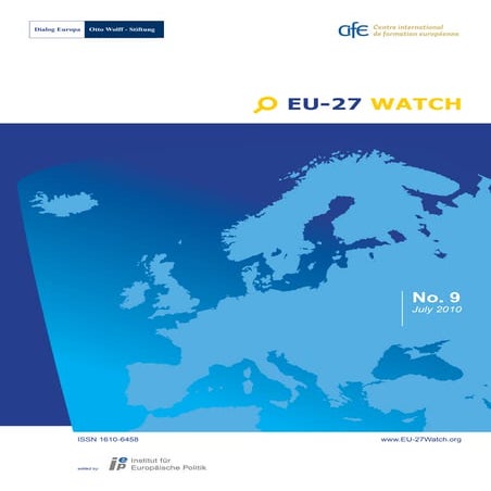 Eu 27 Watch Centre International De Formation Europeenne