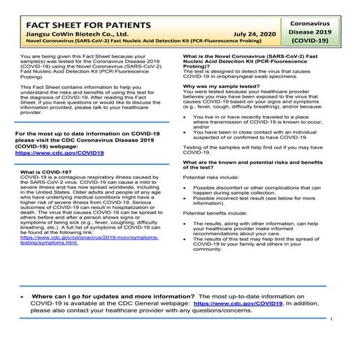 US EUA CoWin Probing-Patients - CoWin