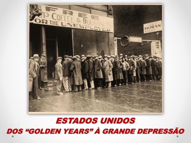 Eua década de 1920 - Dos "Golden Ye...
