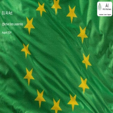 Navigating the New EU AI Act (Data & Analytics)