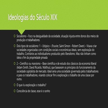 Século xix | PPTX