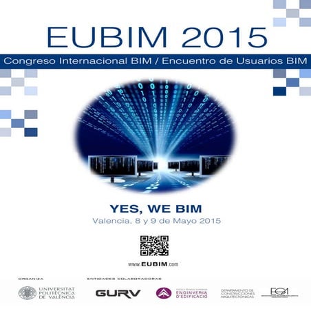 Eubim 2015: Pag 221 "Docuentos BIM en la coordinacion de proyectos"