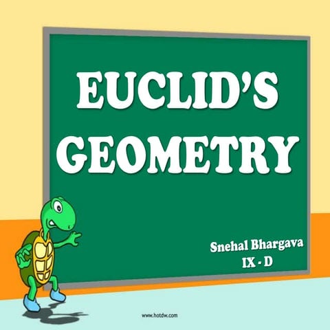 Euclids geometry