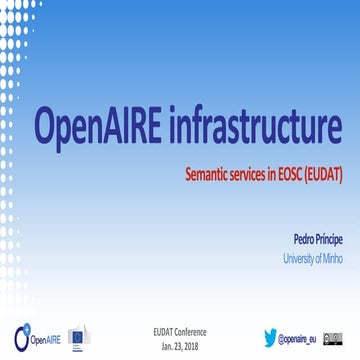 Open Infrastructure for Cultural Heritage Digital Content | PPTX