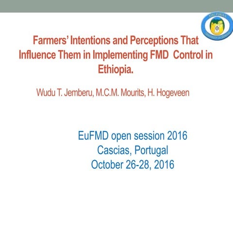 OS16 - 3.4.e   Farmers' Intention and Perceptions That Influence Them in Impl...