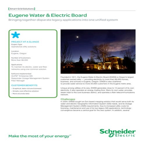 [Case study] Eugene Water & Electric Board: Bringing together disparate legac...