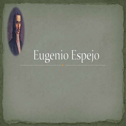 Biografía Eugenio Espejo