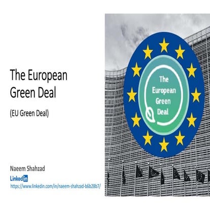The European Green Deal (EU Green Deal)