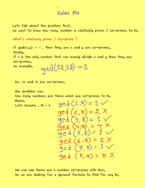 Euler phi