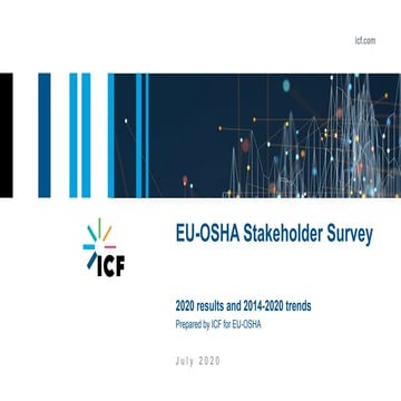 EU-OSHA Stakeholder Satisfaction Survey 2020
