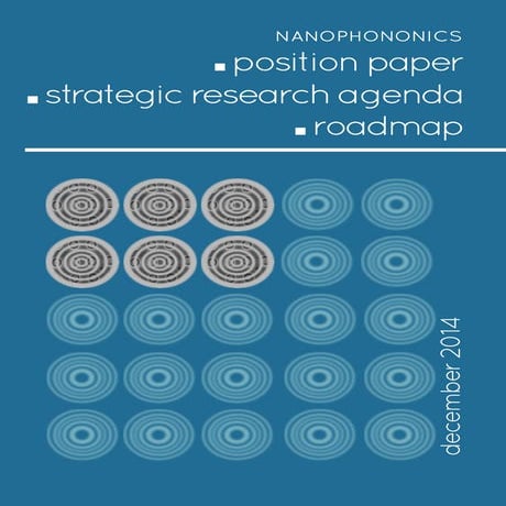 EUPHONON Position Paper + Strategic Agenda + Roadmap