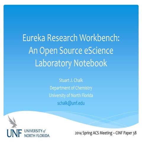 247th ACS Meeting: The Eureka Research Workbench