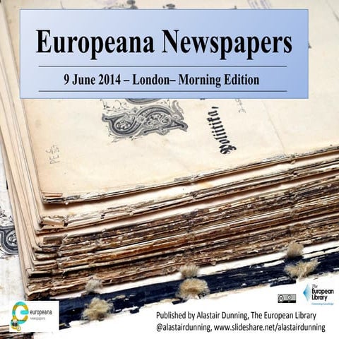 Europeana Newspapers - 