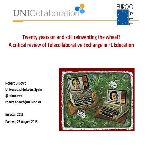 Eurocall 2015 Keynote