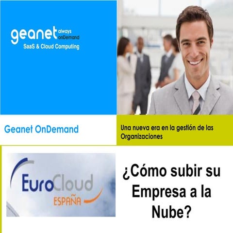 Geanet onDemand CloudDay Eurocloud Spain 15 Feb 2011