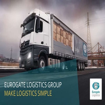 Eurogate Logistics Group Introduction - 2020