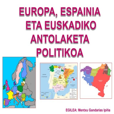 Europa, EB, Espainia eta Euskadi aurkezpena | PDF