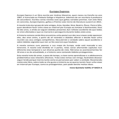 Europa express irene quintelavalino1a