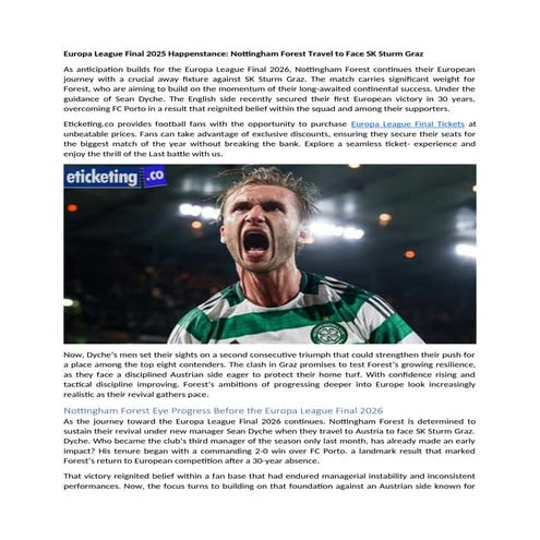 Europa League Final 2025 Happenstan.docx