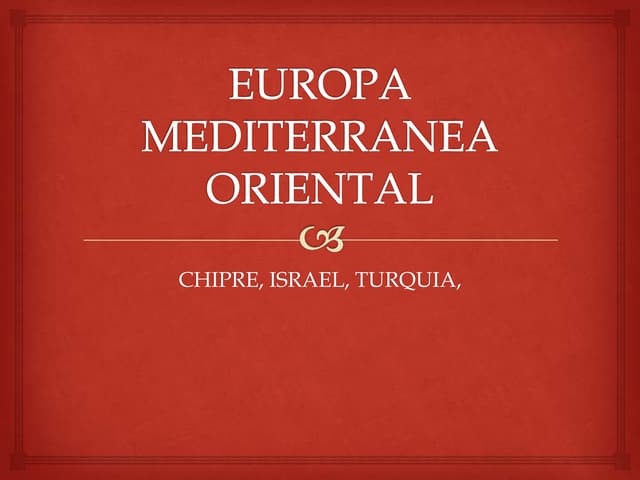 Europa mediterranea oriental