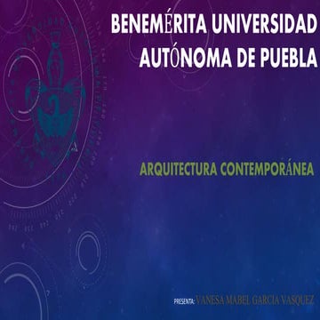 Arquitectura siglo XXI Europa vanesa