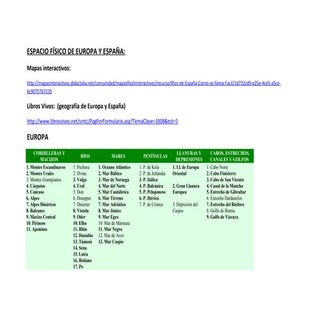 Europa y España