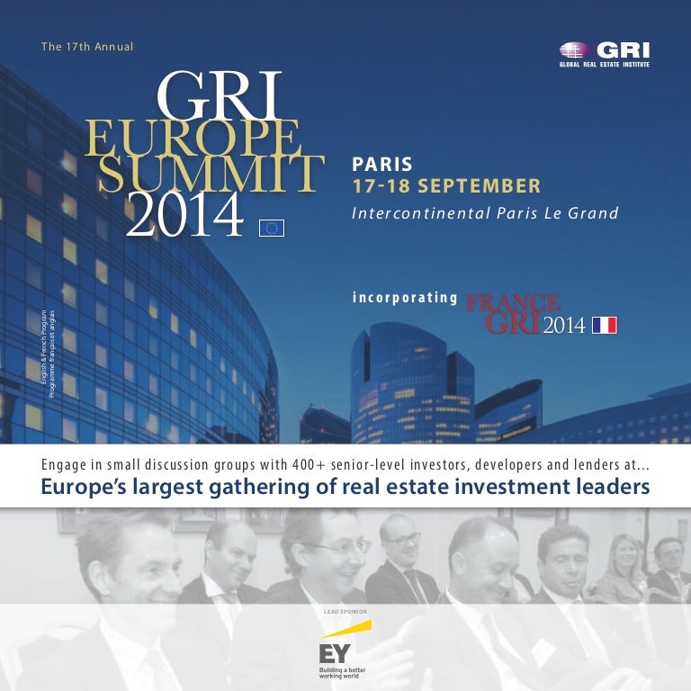 Gri Europe Summit 14 Final Program