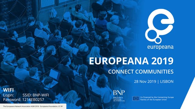 Europeana 2019 - Connect Communities
