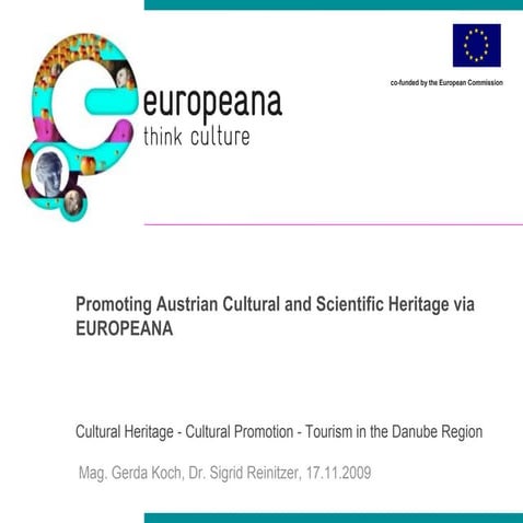 Promoting Austrian Cultural and Scientific Heritage via EUROPEANA