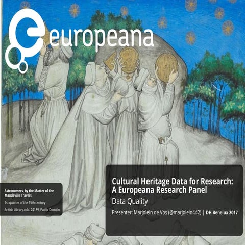 Europeana Research Panel DH Benelux 2017