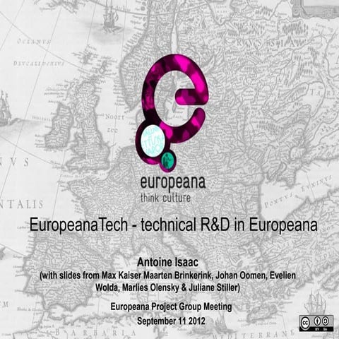 EuropeanaTech PGM12