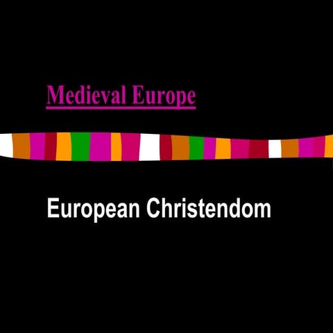 European christendom intro